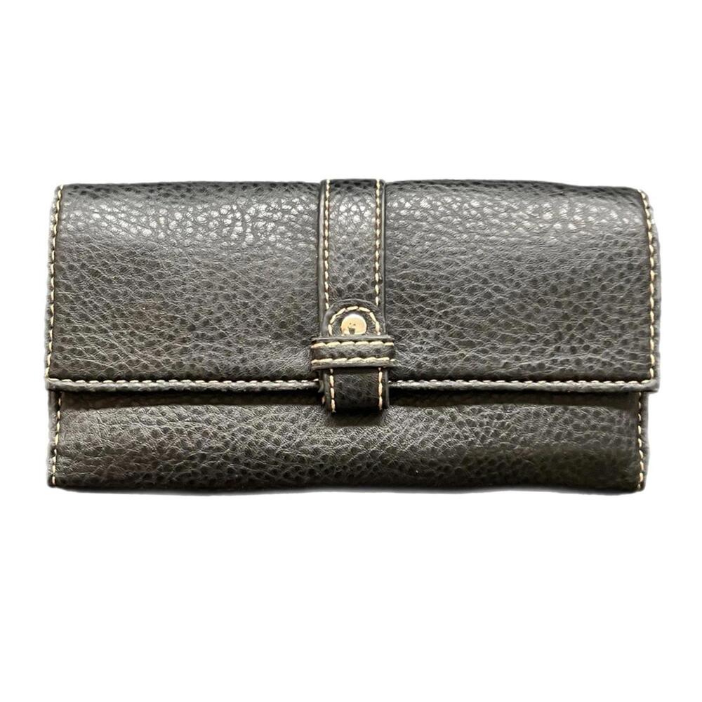 Relic Elegant Black Leather Women's‎ Wallet